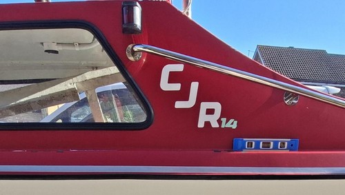 Cjr dory decal graphics - cjr,