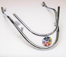 LAMBRETTA GP DL 125 150 200 Chrome Front Crashbar Bumper by Cuppini