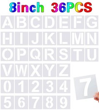 36 Pcs 8 Inches Large Alphabet