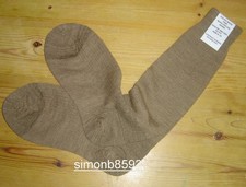 Lightweight Socks, Khaki Thin Wool Nylon, UK British Army Surplus Men's Issue