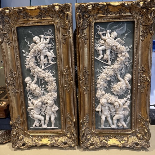 Pair vintage baroque - pair,