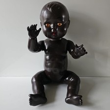Black Brown Vintage Kader Doll