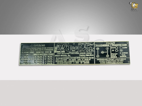 Dash trans caution brass - caution,
