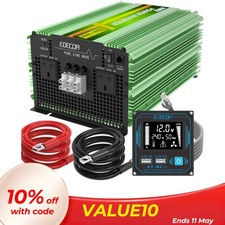 Edecoa power inverter pure - power,
