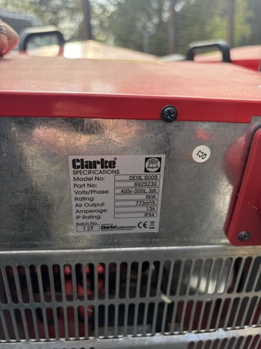Clarke 6009 electric space - 6009,