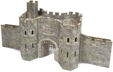 Castle Gatehouse OO scale card