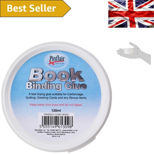 Bookbinding glue 120g tub - bookbinding,
