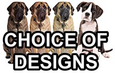 English Mastiff Self Adhesive Dog Sticker