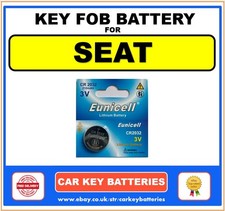 Key Fob Battery Seat Alhambra