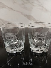 2 Bushmills Whisky Tumbler Glasses.ex Condition.