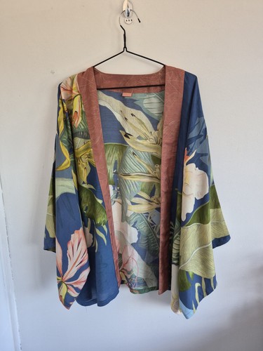 Powder kimono delicate - powder, tropics