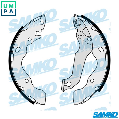 Brake shoe set - shoe,