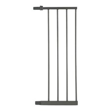 Munchkin Lindam 28 cm Pressure Fit Universal Stair Gate Extension - Silver