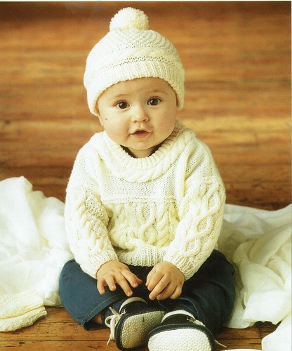Baby cable lovely knitting - baby,