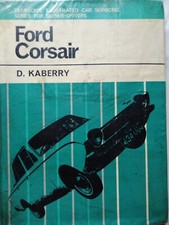 Ford corsair worshop - corsair,