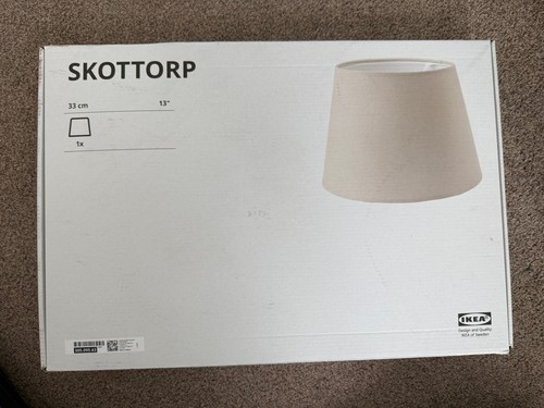 Ikea skottorp grey lamp - lamp, shade