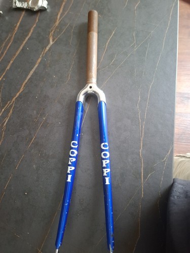 Vintage steel bicycle fork - steel,