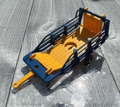 Britains farm bale sledge cart - bale, sledge-cart