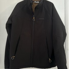 Craghoppers Aquadry Windshield Insulated Fleeced Lined Jacket Size M Black