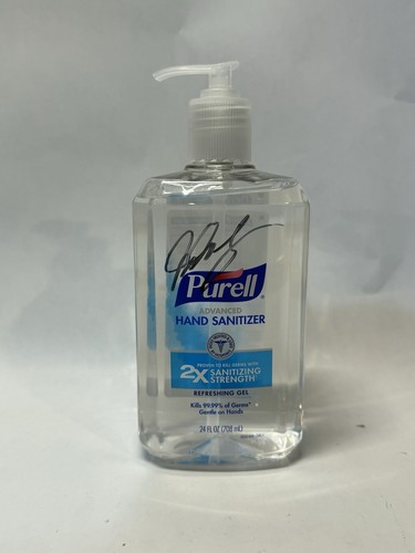 John daly autographed purell - john,