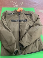 BERING ELITE MOTORCYCLE JACKET BODYFIT BROWN LARGE