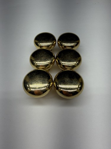 Lot six solid brass - lot, of