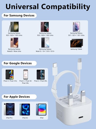 Iphone air fast - 17, charger