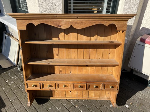 Classic pine over mantle - pine,