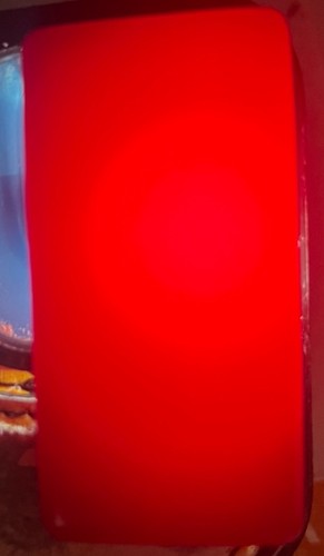 Vintage marblelike thick red - thick,