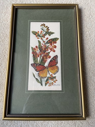 Vintage cash woven silk - j,