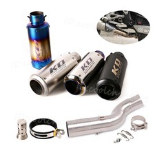 Slip Exhaust Mid Pipe 51mm