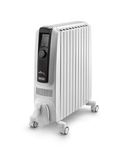 De'Longhi TRDX41025E Dragon4 Oil-Filled Radiator Portable Thermostatic - White