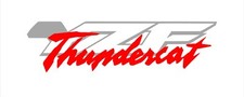 Thundercat sticker 5cm - 4x, 14.5cm