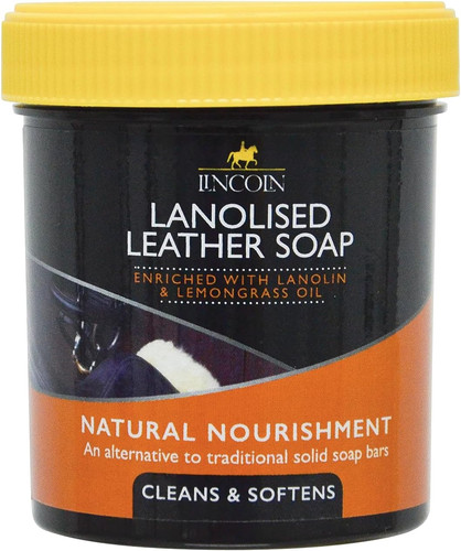 New lanolised leather - lanolised, saddle
