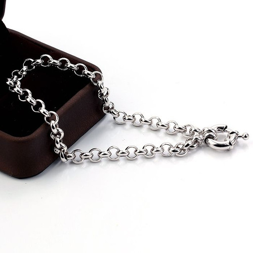 9ct white gold - 9ct, plated