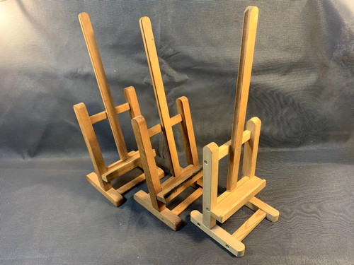 Lot vintage wooden easels - 3,