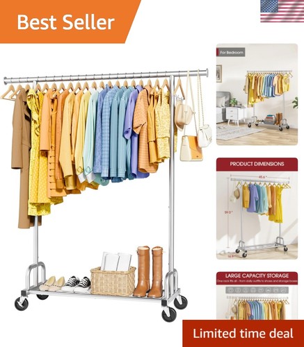 Clothes rack large - rack, large-capacity