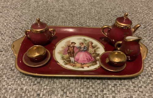 Limoges minature tea - , set