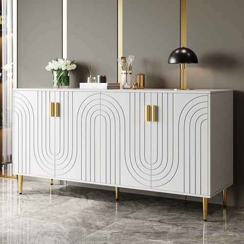 White sideboard 4 - sideboard, w/