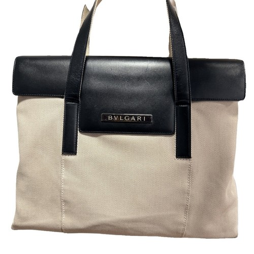 Bulgari black leather and - bulgari,