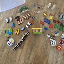 Huge Wooden Train Set Bundle