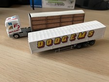 FAIRGROUND HO MODEL TRANSPORT FUN FAIR SHOWMAN TRUCK AND TRAILER LOAD