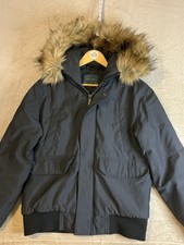 Zara Mens Parka Coat Jacket