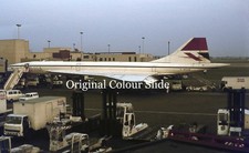 Aircraft Slide - British Airways Concorde G-BOAD @ LHR 1982     (A178)