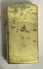 Vintage SLIM ZIPPO LIGHTER -