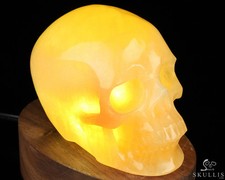 4.5" Beeswax Jade Hand Carved