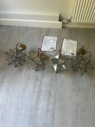 Moravian style star metal - star,