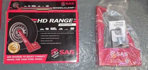 New sas hd2 wheel clamp - new,