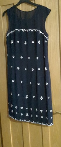 Monsoon navy beaded