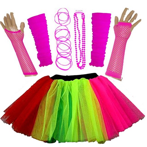 Adults girls neon tutu - neon,